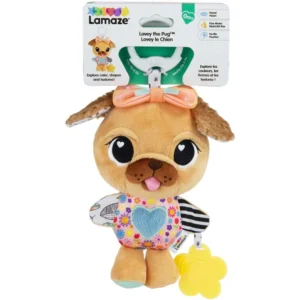 Lamaze Lovey The Pug Clip & Go
